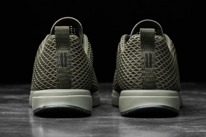 Nobull Deep Sage Mesh Runner Men's Running Shoes Olive | USA A1079H